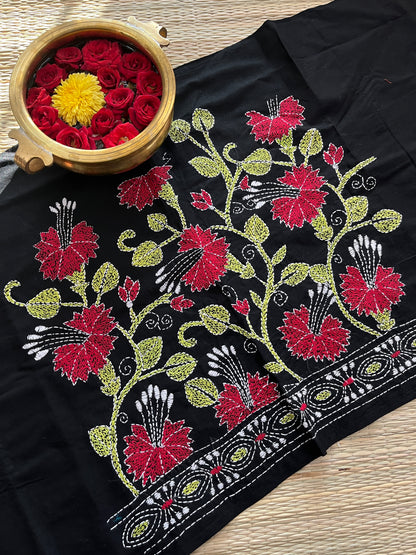 DKBP48 Designer Kanthawork Blouse Piece