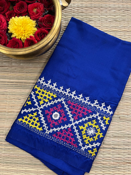 SKUBP21 Art Silk Kutchwork Blouse Piece