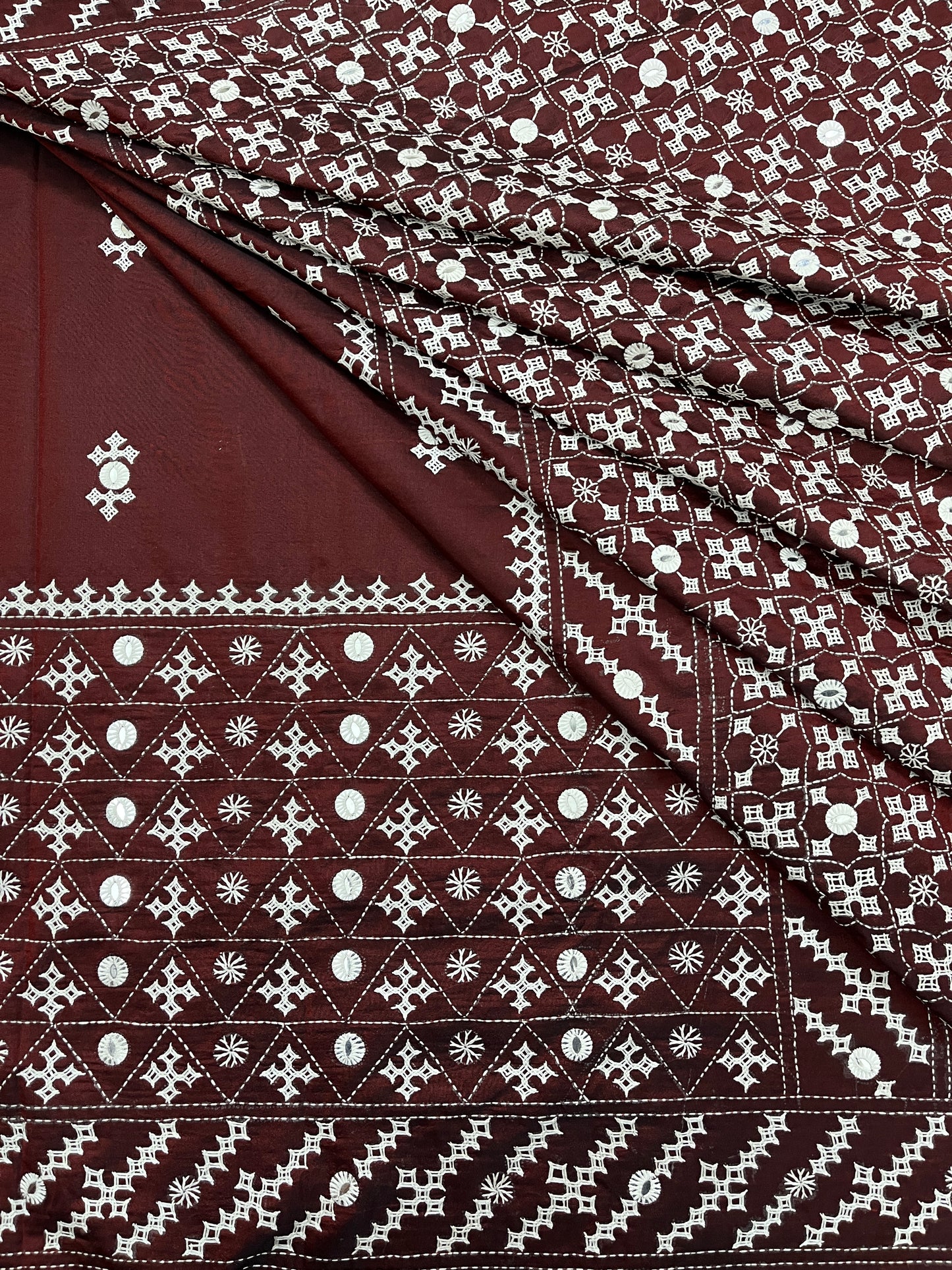 GRAND Kutchwork Saree