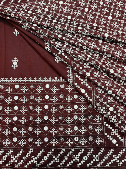 GRAND Kutchwork Saree