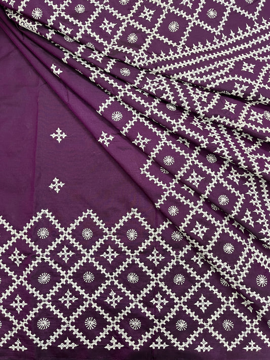 PRETTY Kutchwork Saree
