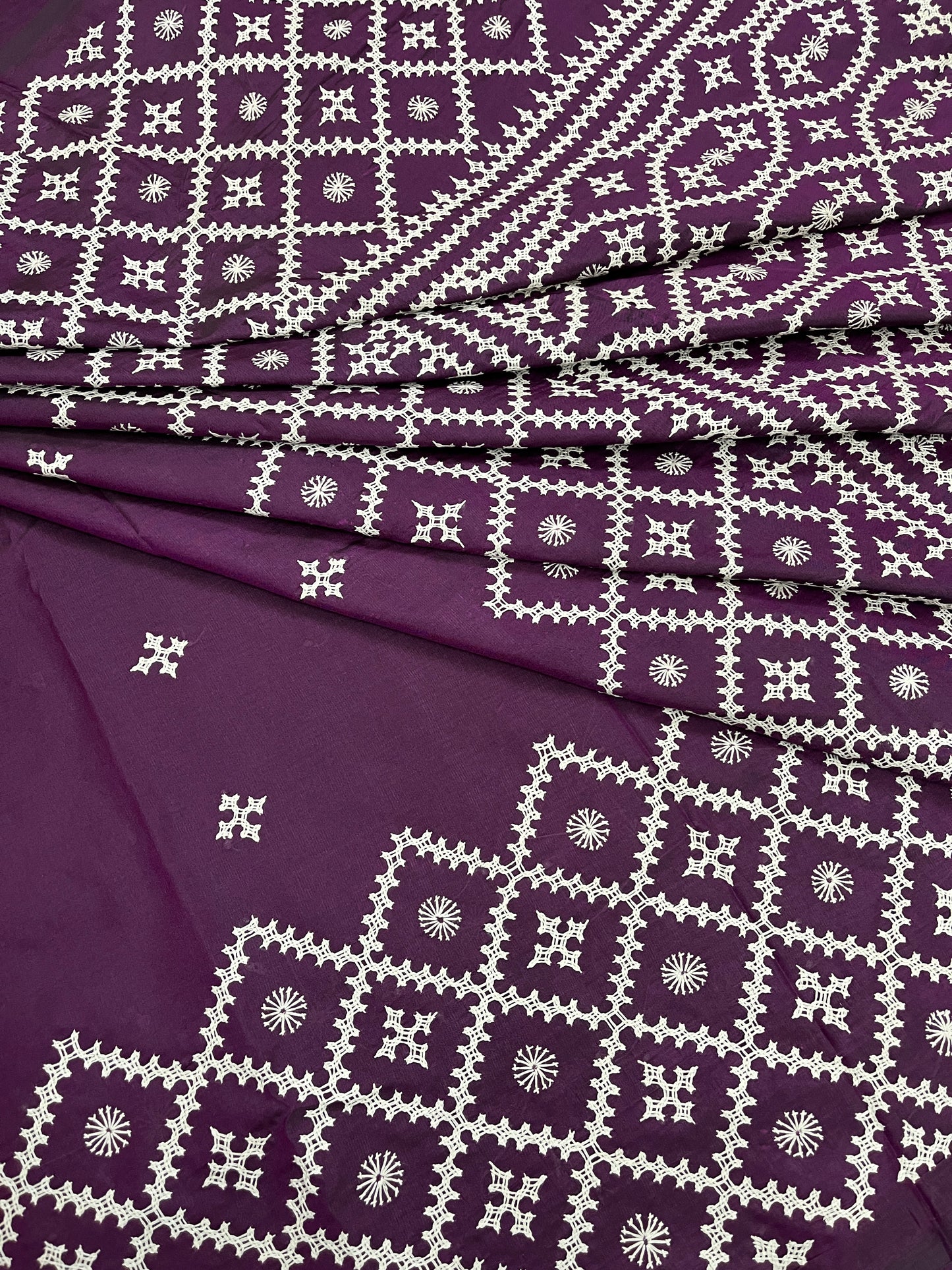 PRETTY Kutchwork Saree