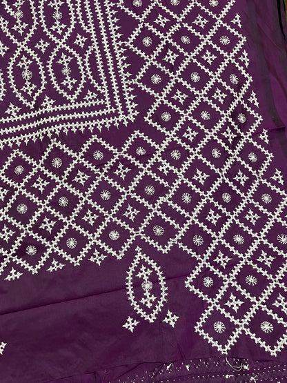 PRETTY Kutchwork Saree