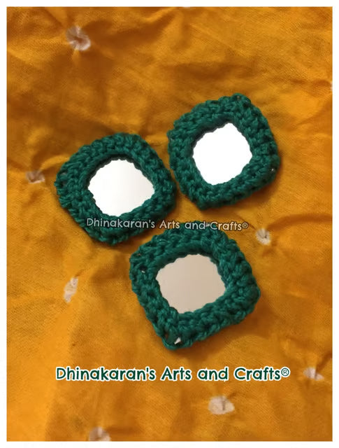 RAMA GREEN Mirror Buttons