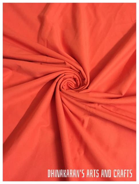 ORANGE Pure Cotton Fabric