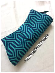 Block Print Clutch