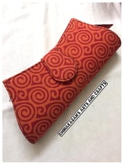 Block Print Clutch