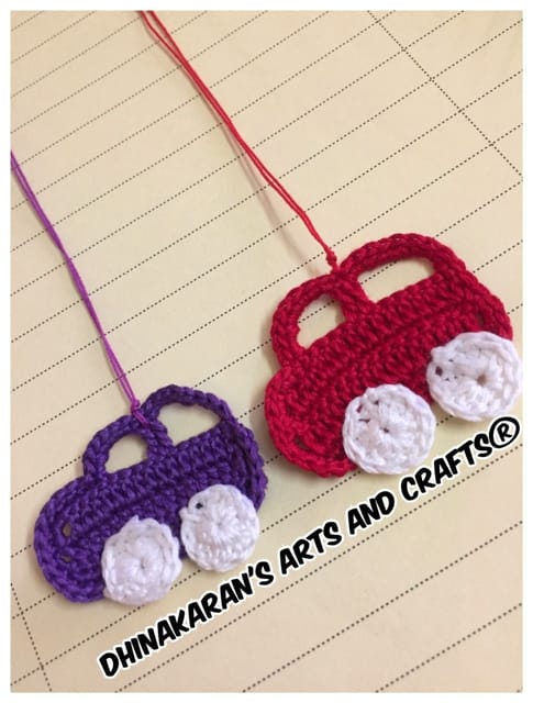 Crochet Car Bookmark