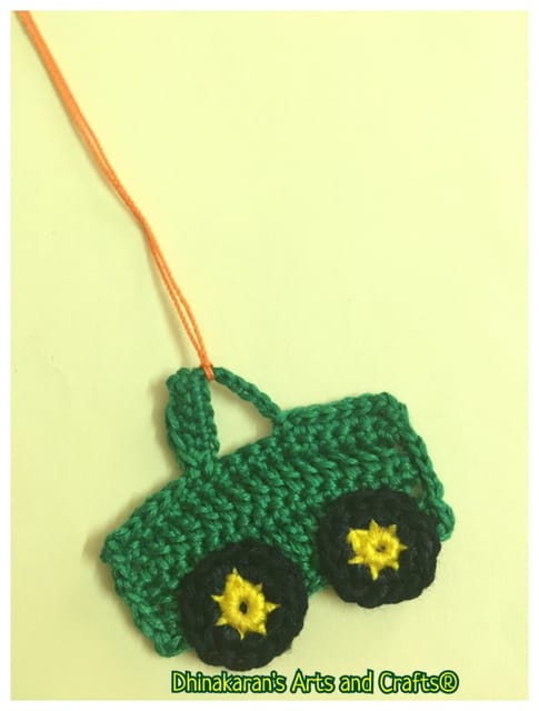 Crochet Car Bookmark