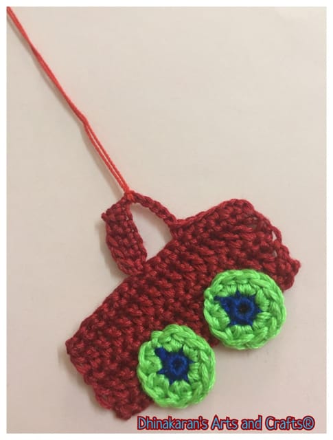 Crochet Car Bookmark