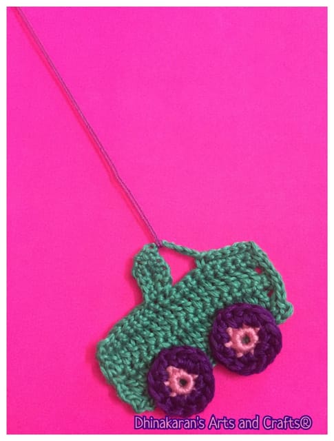 Crochet Car Bookmark