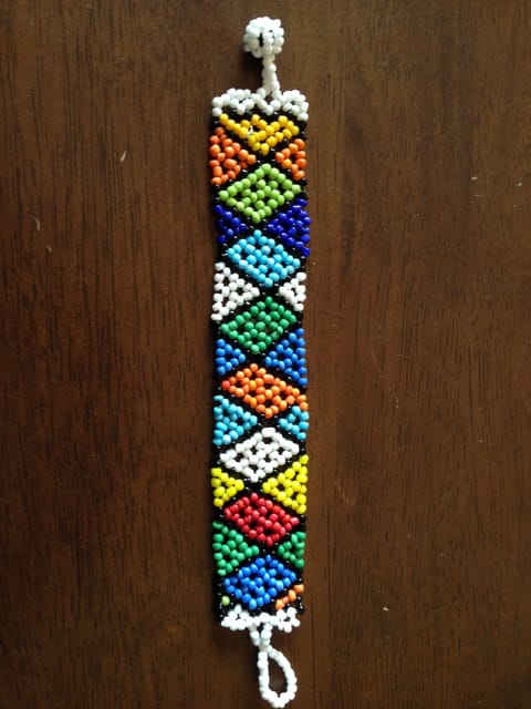 African Beaded Bracelet-(4)