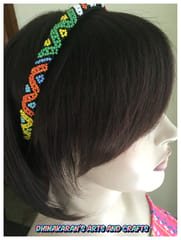 African Beaded Hairband