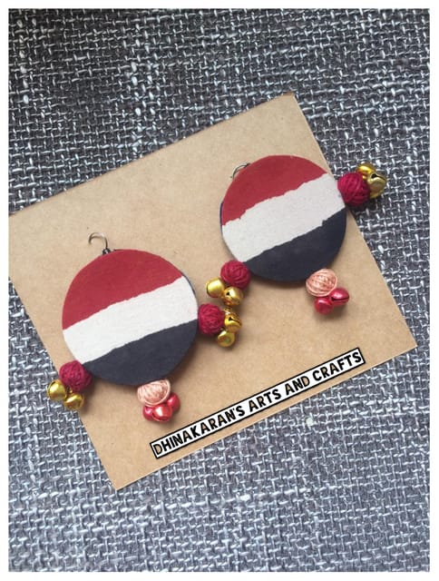 Desi Fabric Earrings