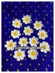 Daisies Crochet Patch