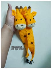 Giraffe Crochet Bookmarks