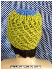 Green Crochet Hat