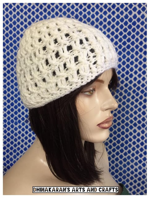 Snowy Crochet Hat