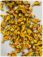 Yellow Chidiyaa Buttons