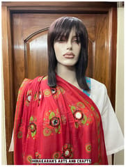 Ethnic Kutchwork Dupatta - RED