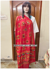 Ethnic Kutchwork Dupatta - RED