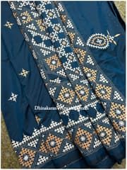 Diamonds Kutchwork Saree