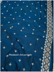 Diamonds Kutchwork Saree