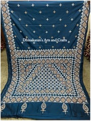 Diamonds Kutchwork Saree