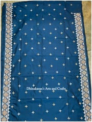 Diamonds Kutchwork Saree