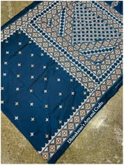 Diamonds Kutchwork Saree