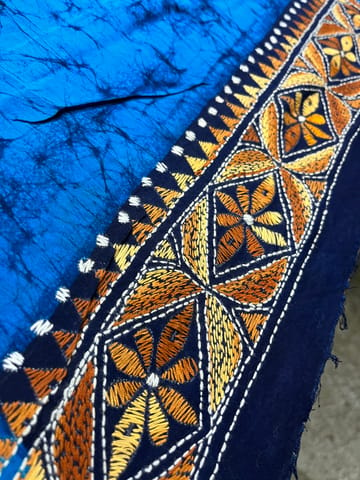 Batik Kanthawork Blouse Piece