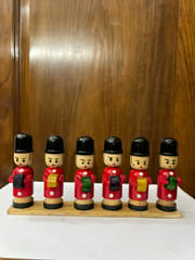 NutCracker Army Wooden ShowPiece