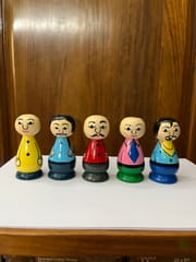 Motu Patlu Wooden Dolls