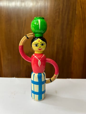 Lady Doll with Pot-SMALL