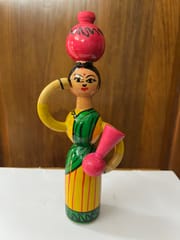 Lady Doll with Pot-BIG