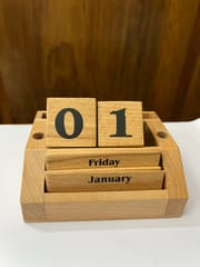 Permanent Wooden Calender