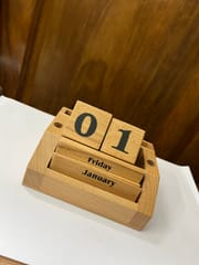 Permanent Wooden Calender