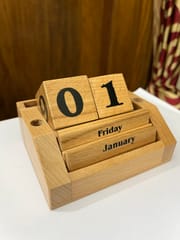 Permanent Wooden Calender