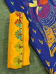 Shaakuntalam Theme Kanthawork Dress Material