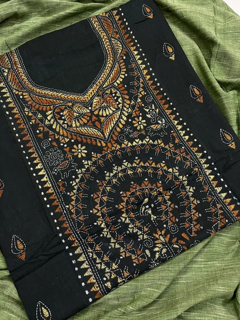 Warli Kanthawork Kurti Material