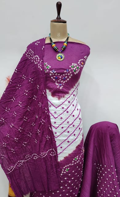 Bandhani Dress Material