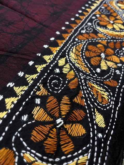 Batik Kanthawork Blouse Piece