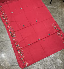 Cotton Kanthawork Saree