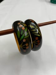 Handpainted Wooden Bangles