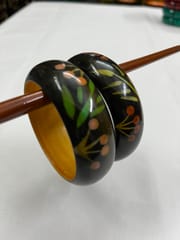 Handpainted Wooden Bangles