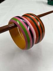 Handpainted Wooden Bangles