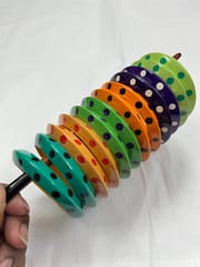 Handpainted Wooden Bangles