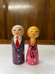 Mini Chinese Couple Dolls