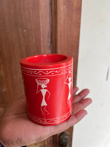 Warli Handpainted Penstand