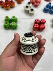 Premium Miniature Wooden Pot